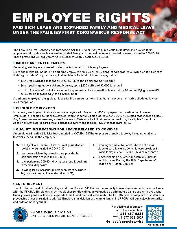 Employee Rights Coronavirus Response Act Employee Rights Coronavirus Response Act