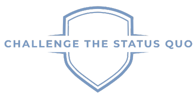 POWERS Challenge the Status Quo Shield