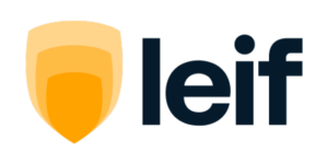 Leif, assurance, logo, construction