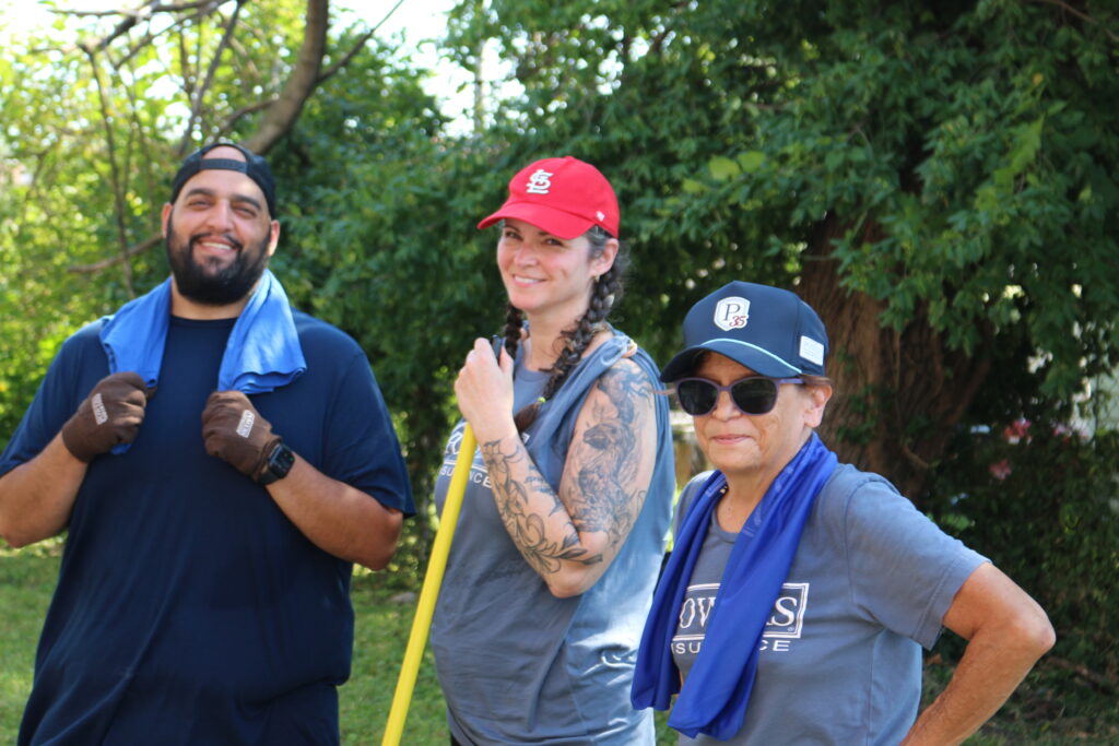 Volunteer day, home renovation, house project, anniversary, insurance, risk management, community